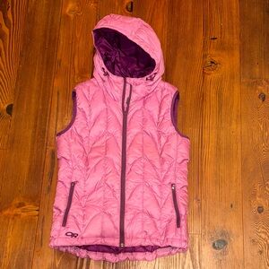 OR Outdoor Research Aria down vest small